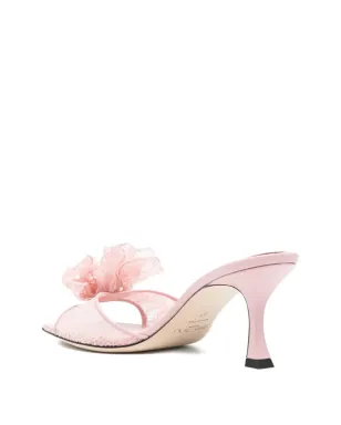 Jimmy Choo スカイ コサージュ レースサンダル - サムネイル3