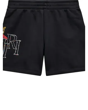 AMIRI KIDS エンベリッシュド ロゴ ショーツ - サムネイル2