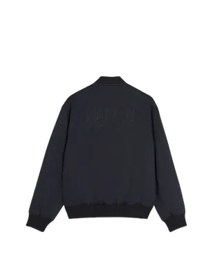 Maison Kitsuné ライトテディ ボンバー ジャケット - ブルー - サムネイル4