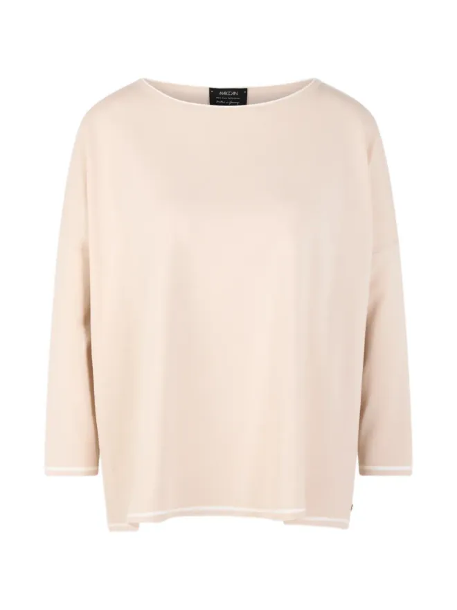 MARCCAIN MARCCAIN Rethink Together コントラストトリムセーターの商品画像