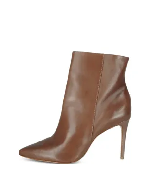 Schutz Mikki ブラウンのレザー アンクルブーツ - サムネイル1