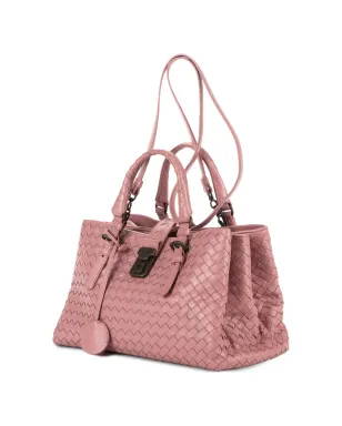 Bottega Veneta ビンテージ Roma Intrecciatoレザートートバッグ - サムネイル2
