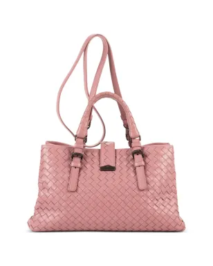 Bottega Veneta ビンテージ Roma Intrecciatoレザートートバッグ - サムネイル3