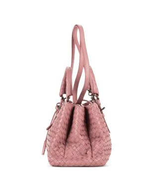 Bottega Veneta ビンテージ Roma Intrecciatoレザートートバッグ - サムネイル4