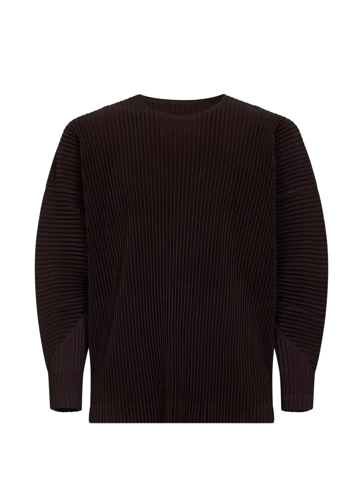 Homme Plissé Issey Miyake プリーツ長袖Tシャツ - 画像1