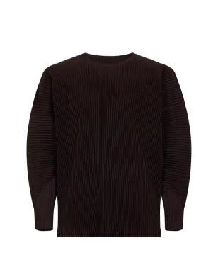 Homme Plissé Issey Miyake プリーツ長袖Tシャツ - サムネイル1