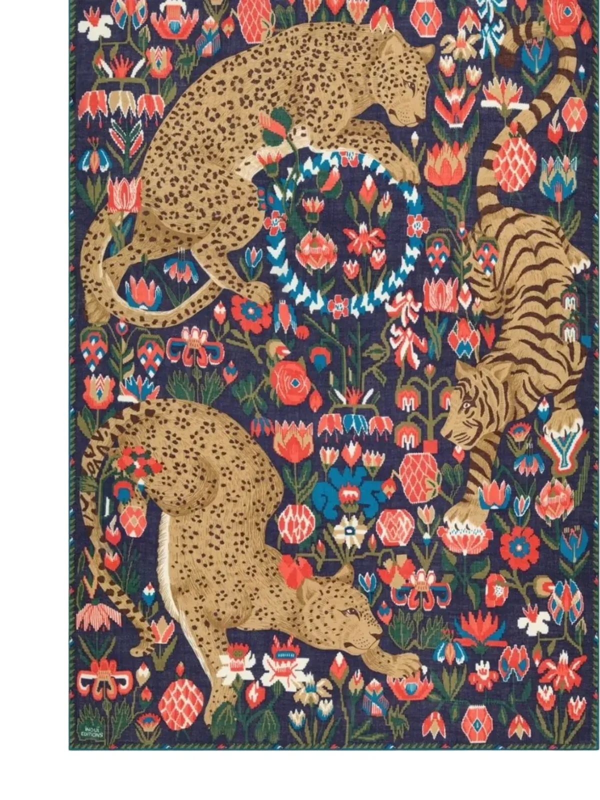 Inoui Editions グラフィックプリントスカーフ - 画像2