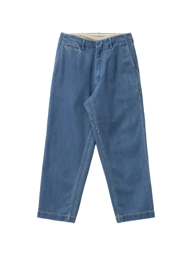 nanamica Nanamica wide denim trousers - Blueの商品画像