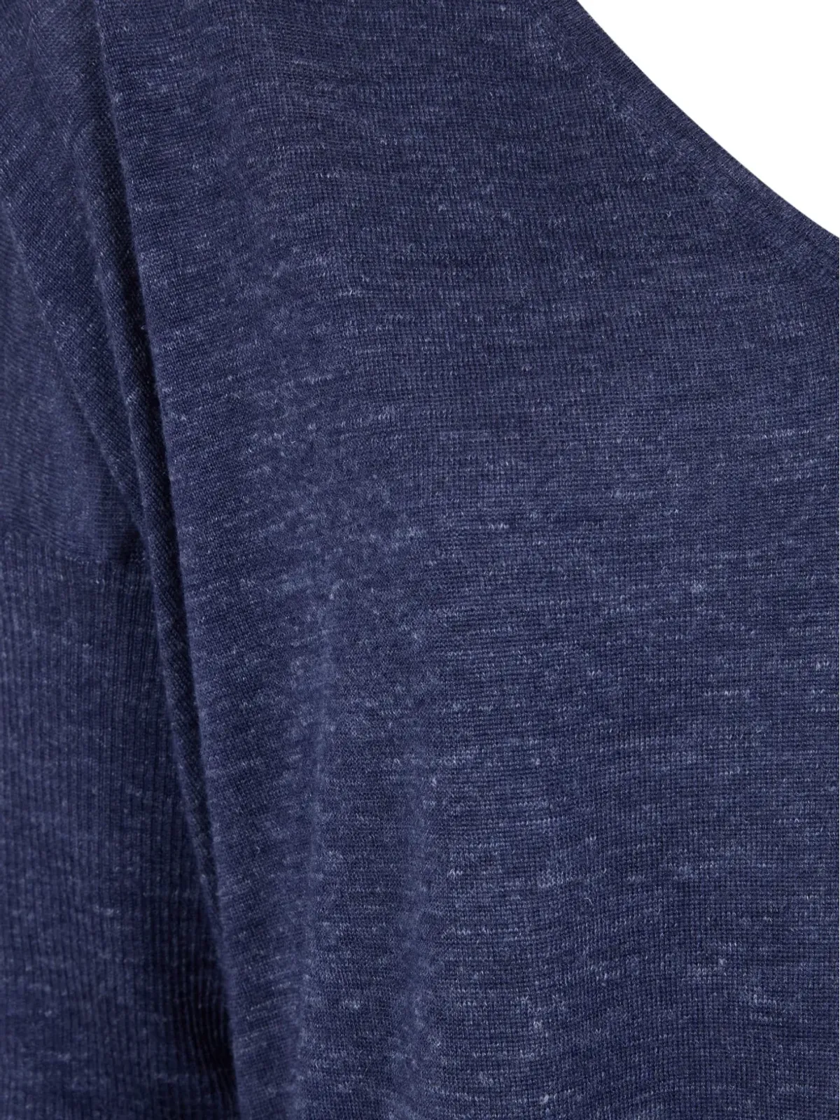Gentry Portofino Vネックニットトップス - ブルー - 画像3