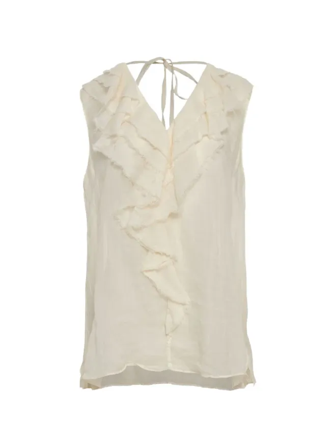 Devotion Devotion エラリア ラッフルネック ブラウスの商品画像