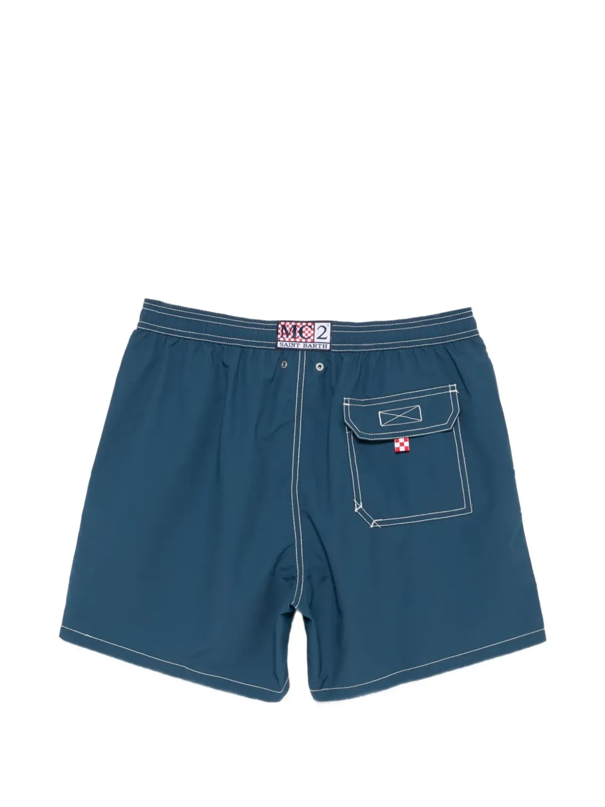 MC2 Saint Barth コントラストトリム スイムショーツ - ブルー - 画像2