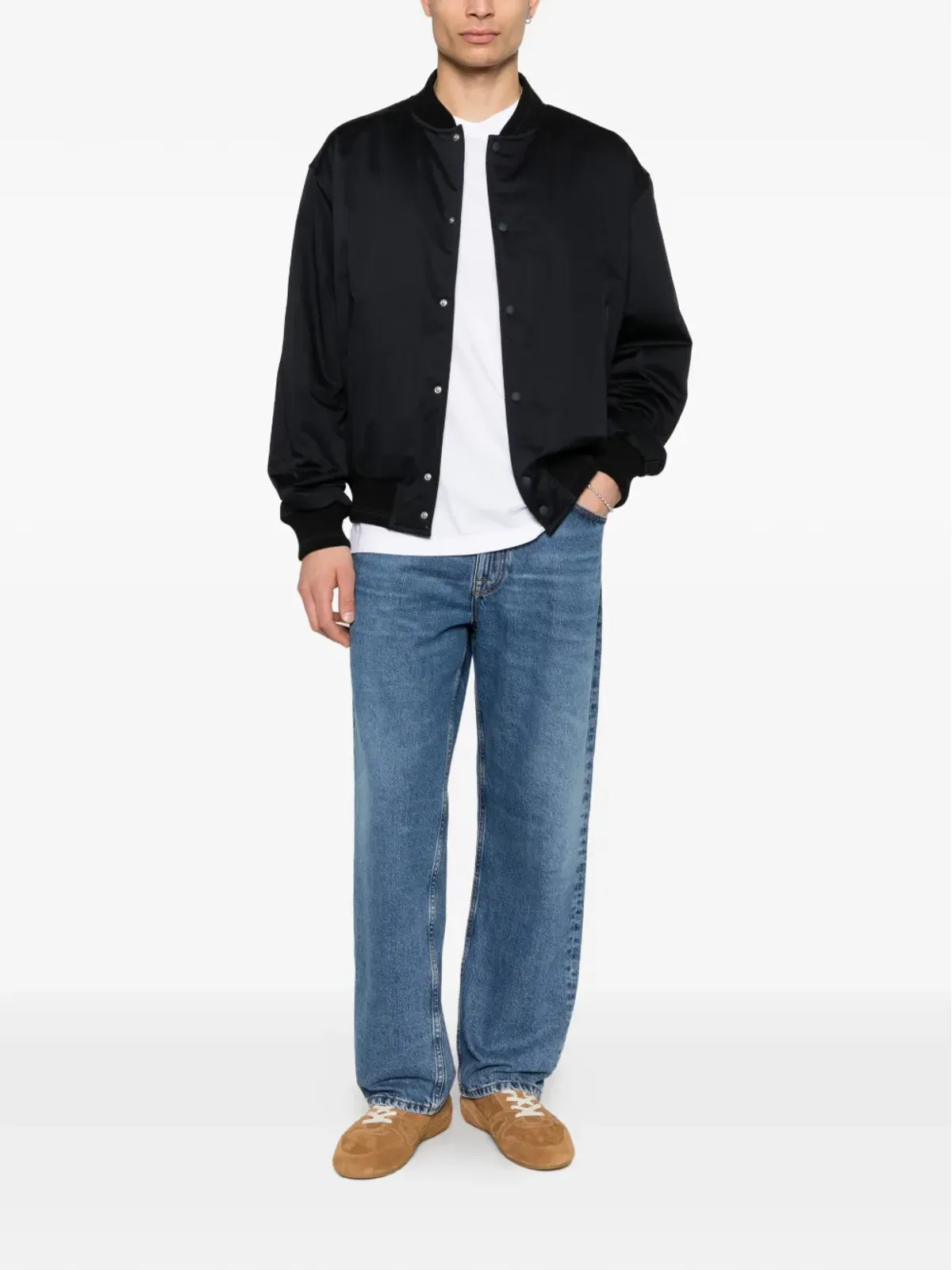 Maison Kitsuné ボタン付きボンバージャケット - 画像2