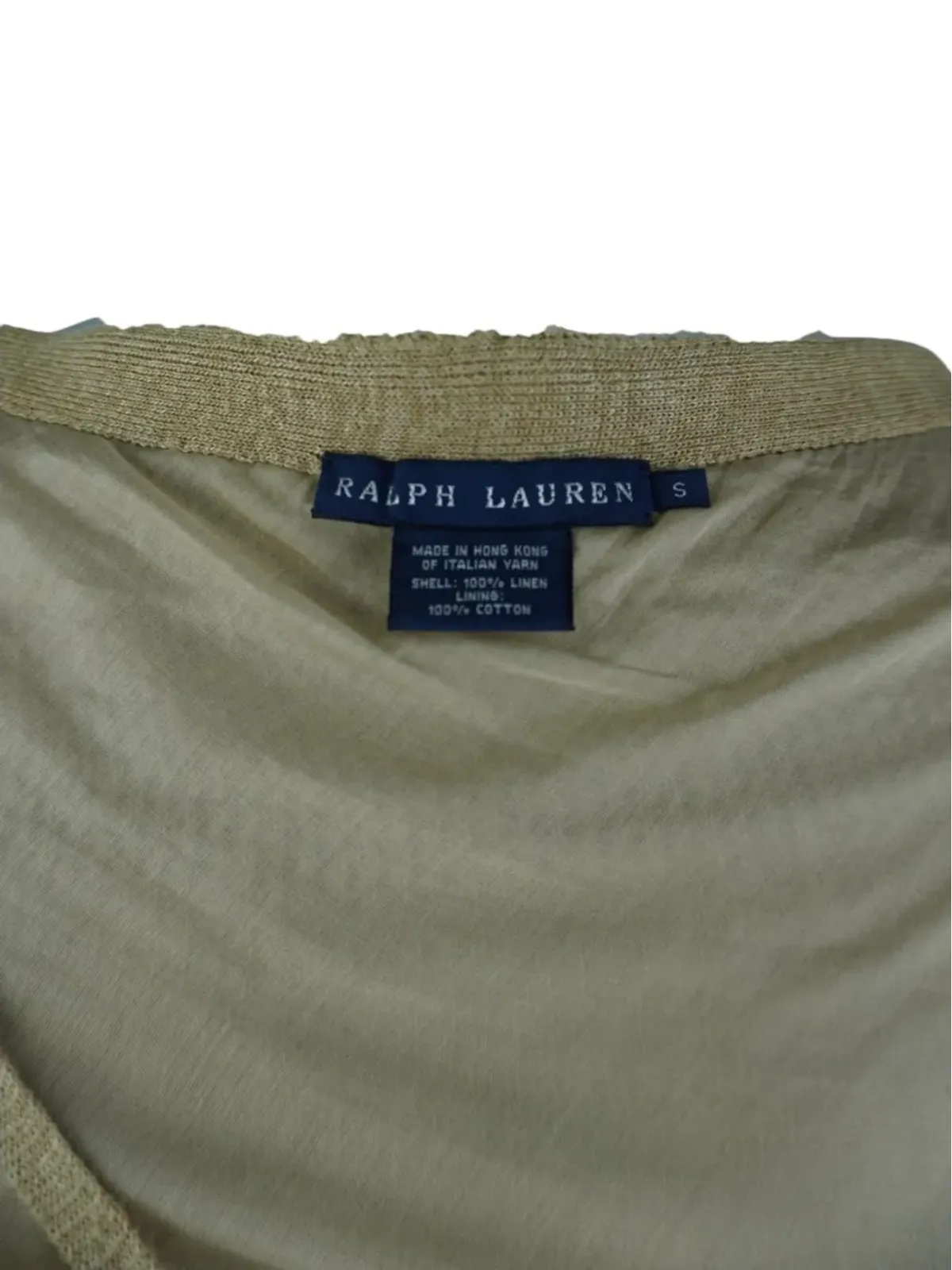 Polo Ralph Lauren Vintage ラップリネンスカート - 画像3