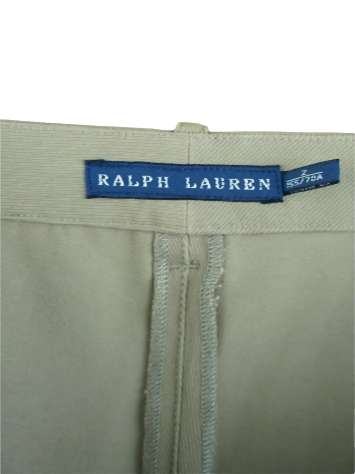 Polo Ralph Lauren Vintage ライディング レザーパッチ パンツ - 画像4