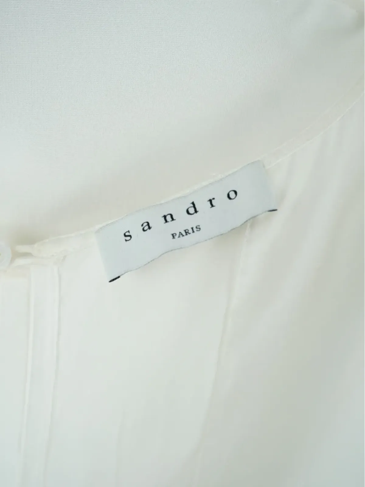 SANDRO 長袖ブラウス - 画像3