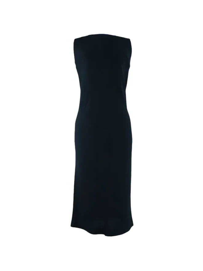 Sportmax Vintage Sportmax Vintage ノースリーブ ロングドレス ブラックの商品画像