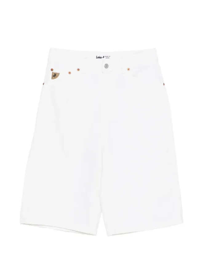 LOIS JEANS LOIS JEANS Camille ロゴパッチショーツの商品画像