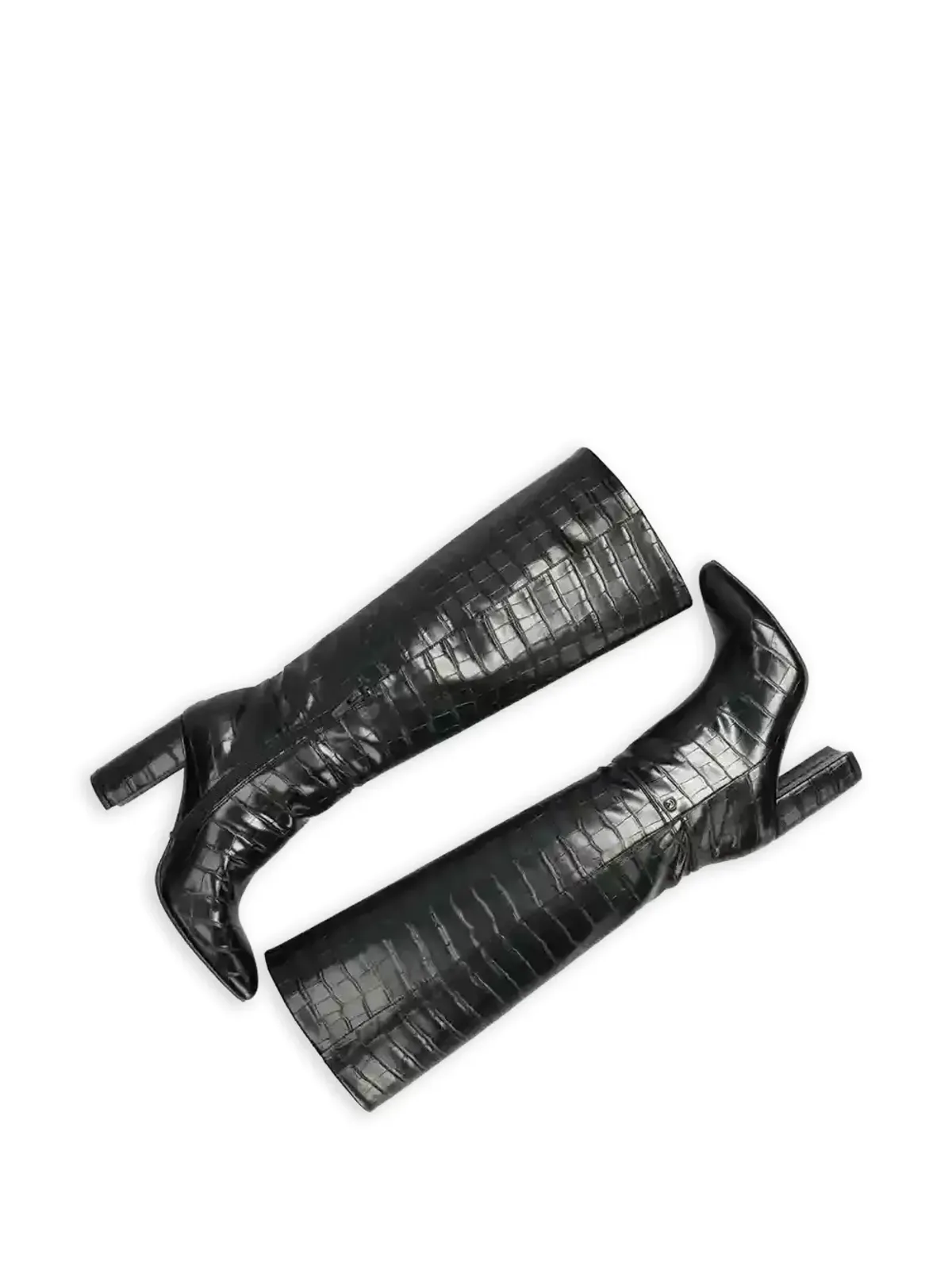 MEXX Krystal Indy pointed block-heel boots - Black - 画像5