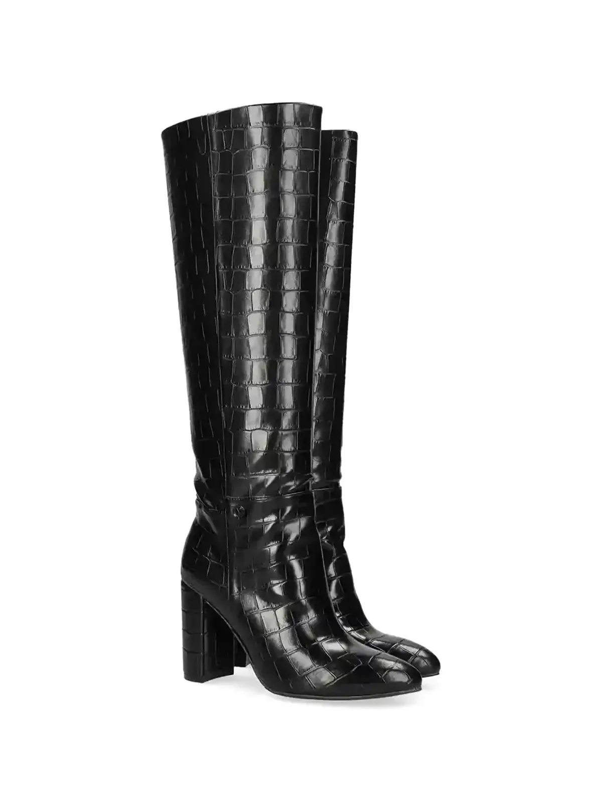MEXX Krystal Indy pointed block-heel boots - Black - 画像2