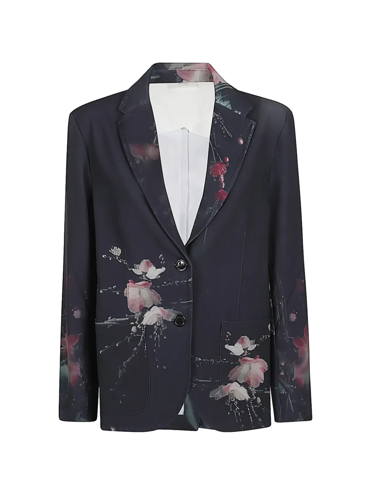 SISSIOTTO single-breasted coat - Blue - 画像1