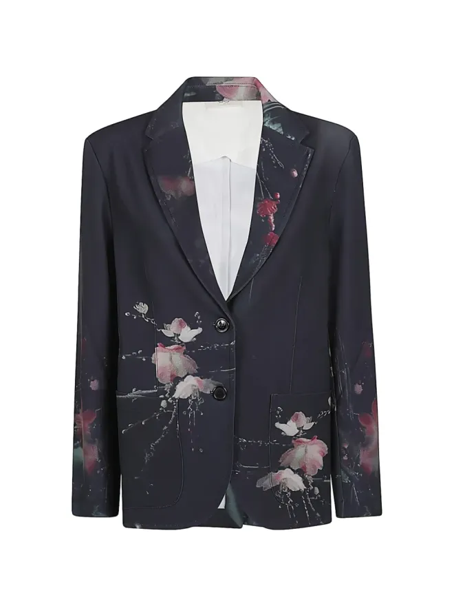 SISSIOTTO SISSIOTTO single-breasted coat - Blueの商品画像