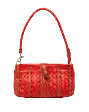 Bottega Veneta イントレチャートストライプ ショルダーバッグ - サムネイル1