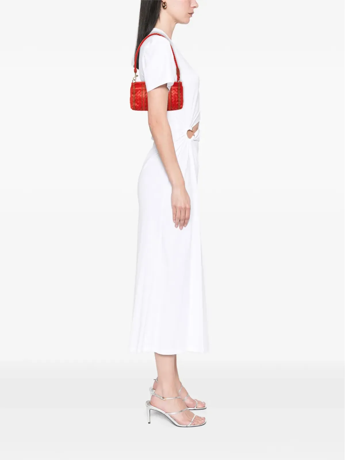 Bottega Veneta イントレチャートストライプ ショルダーバッグ - 画像2