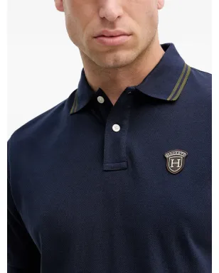 Hackett ロゴアップリケ付きポロシャツ - サムネイル4
