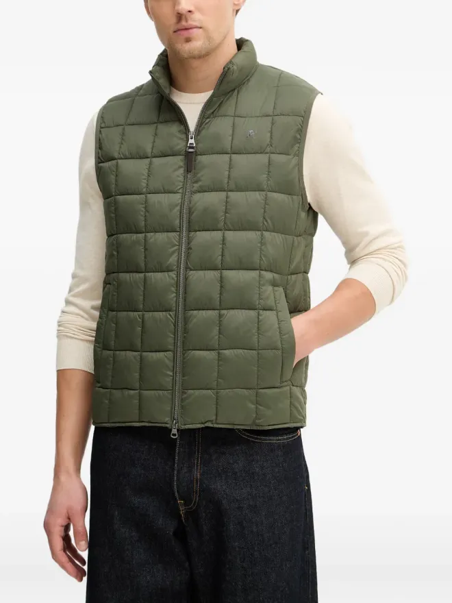 Hackett Hackett キルテッド ジップファスナー付き ジレの商品画像