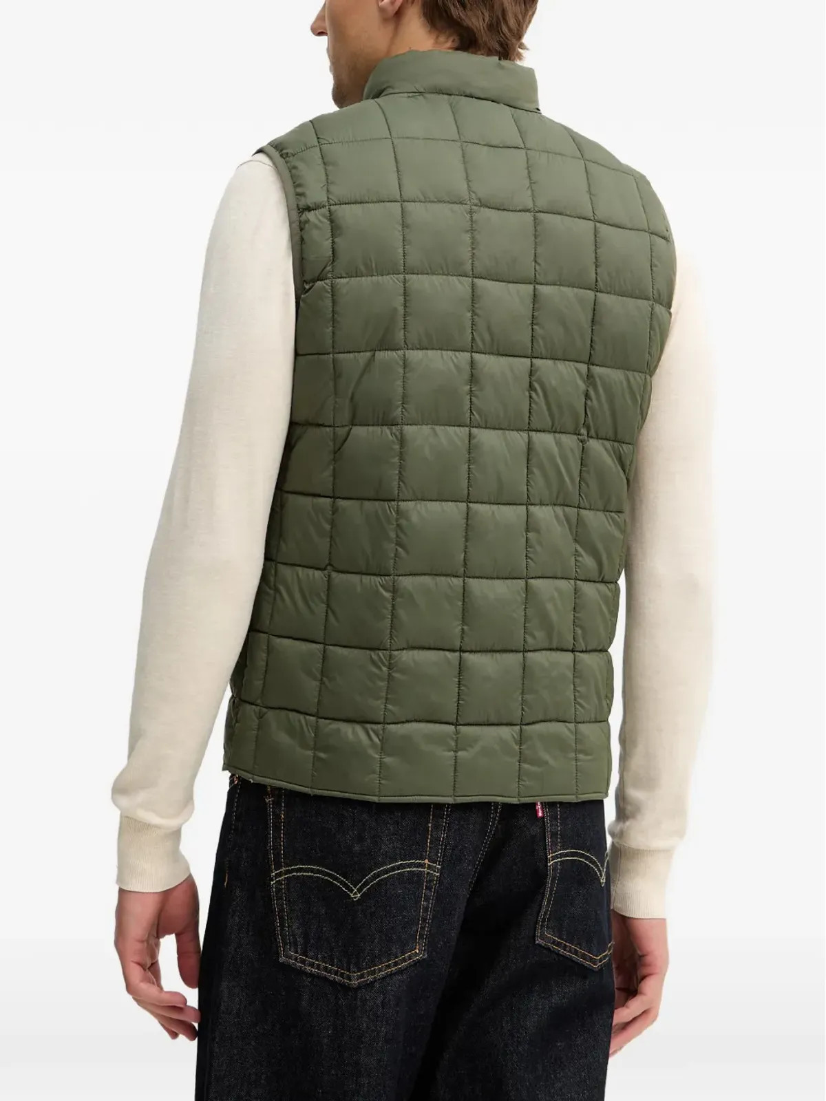 Hackett キルテッド ジップファスナー付き ジレ - 画像3