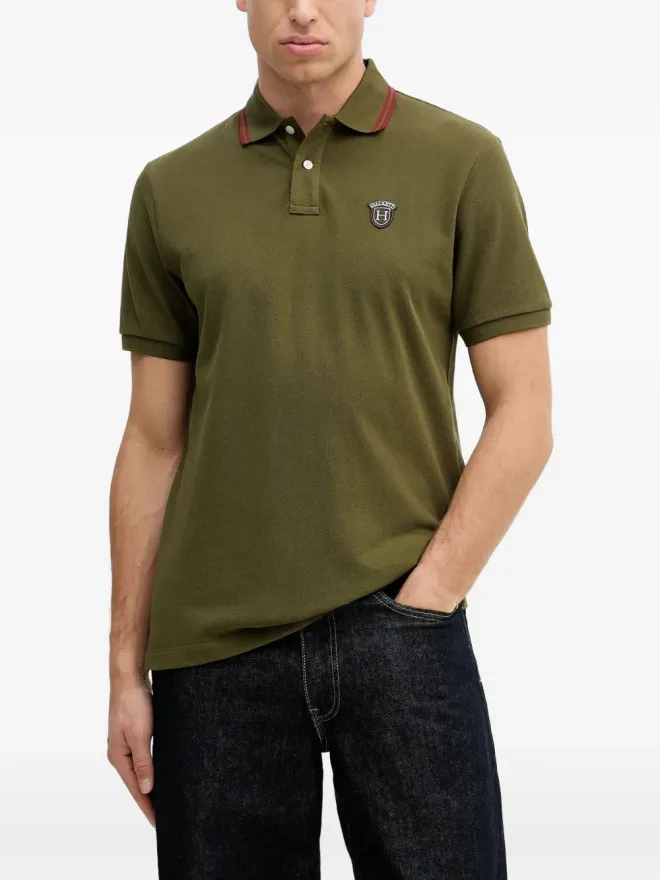 Hackett Hackett ロゴパッチ ポロシャツの商品画像