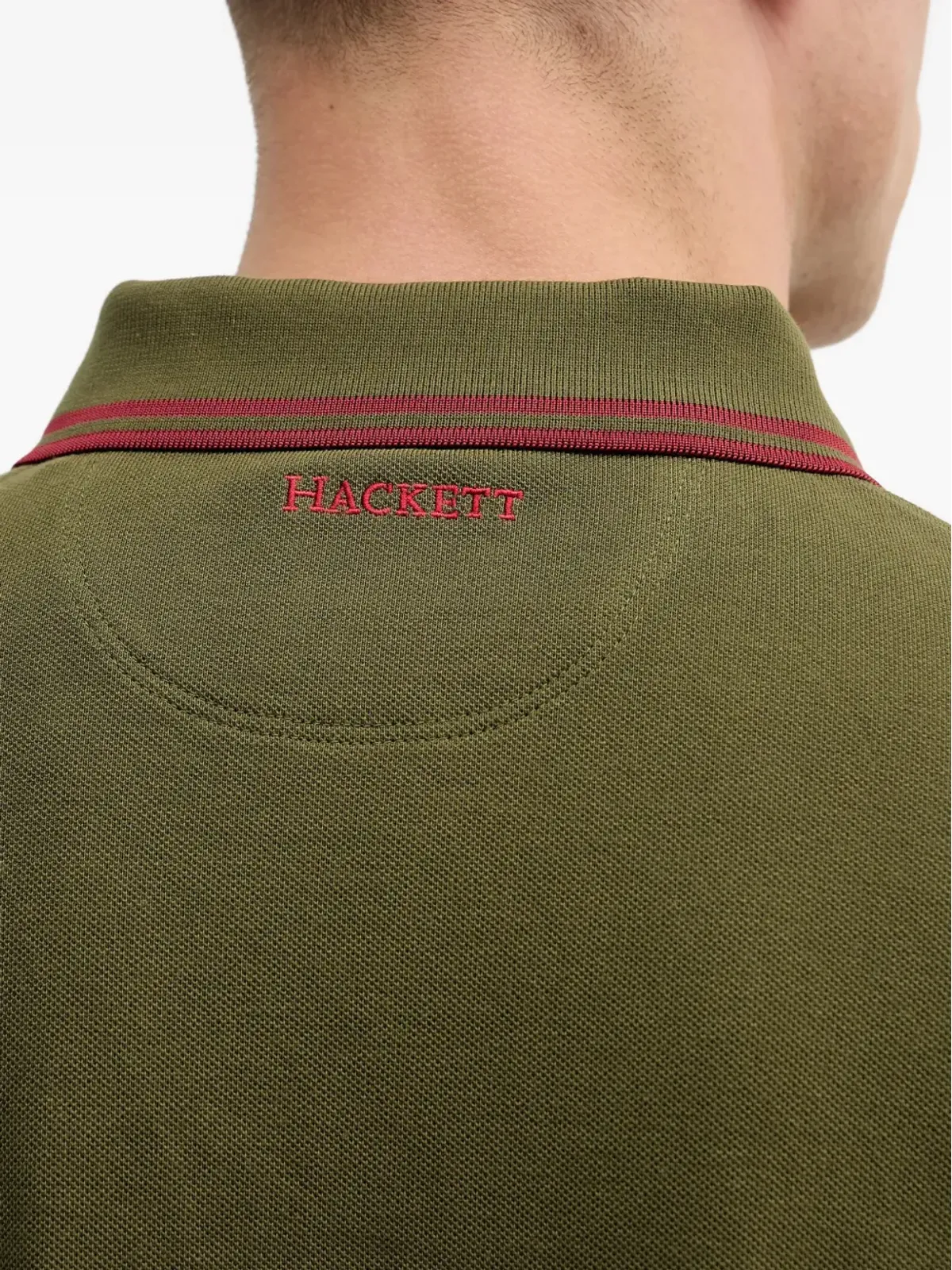 Hackett ロゴパッチ ポロシャツ - 画像5