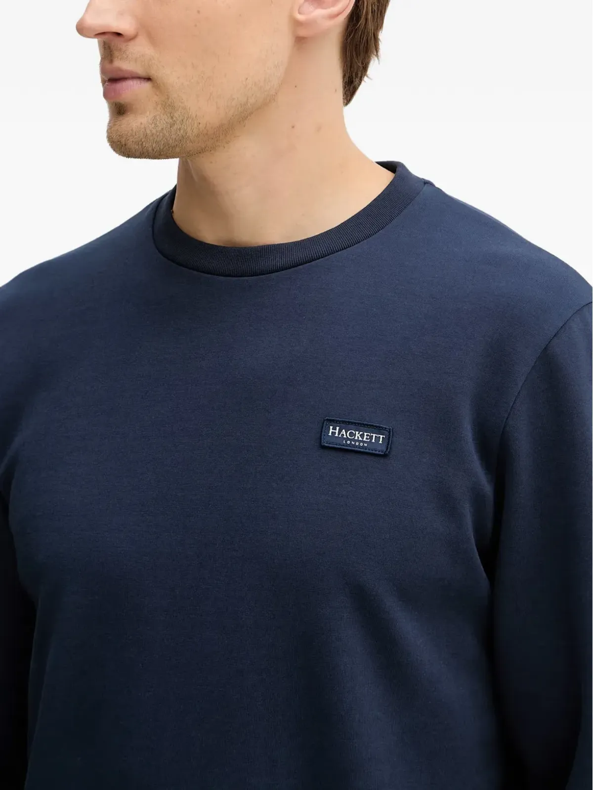 Hackett ロゴパッチ スウェットシャツ - 画像4
