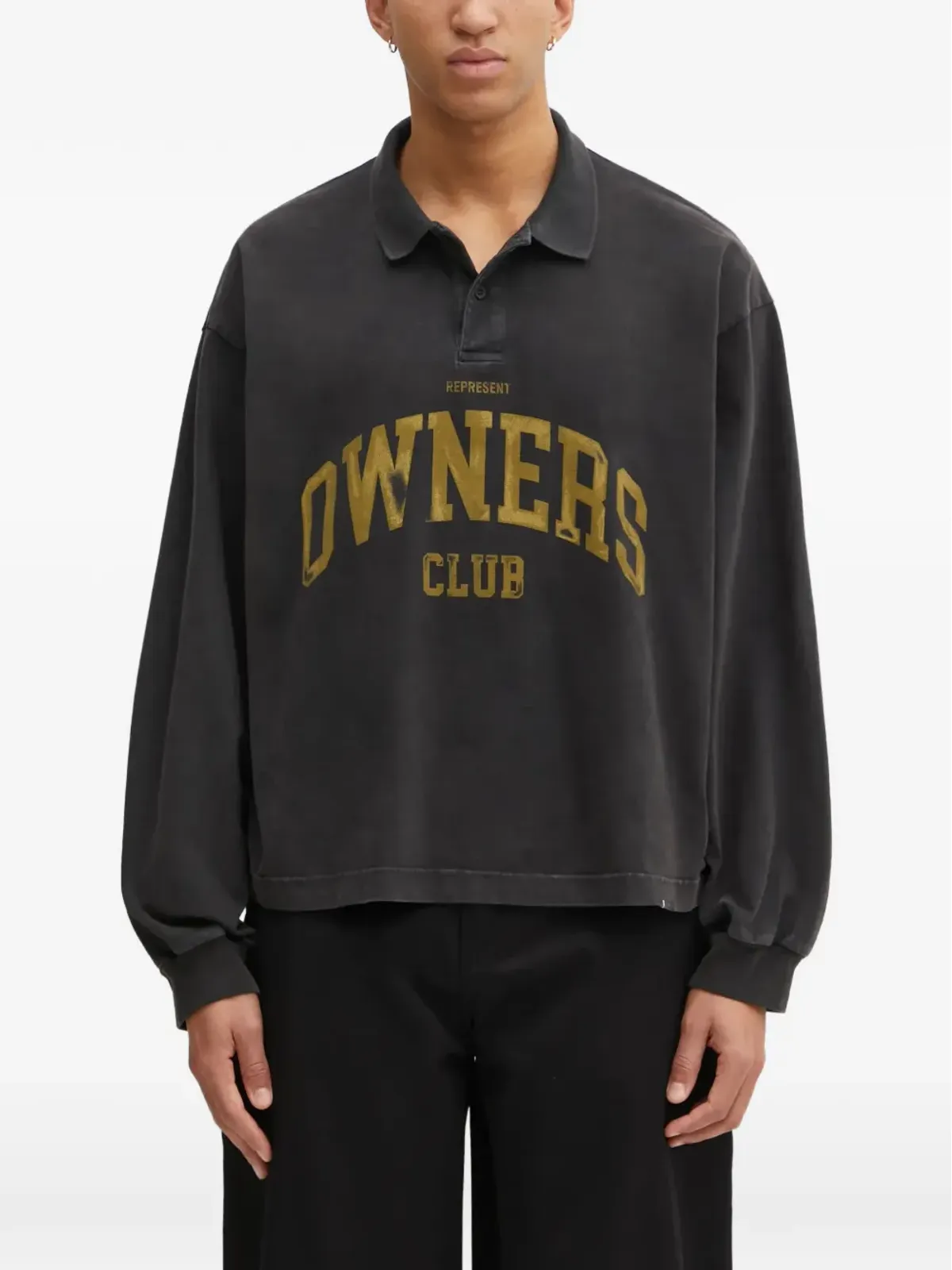 Represent owletteringポロシャツ - 画像1