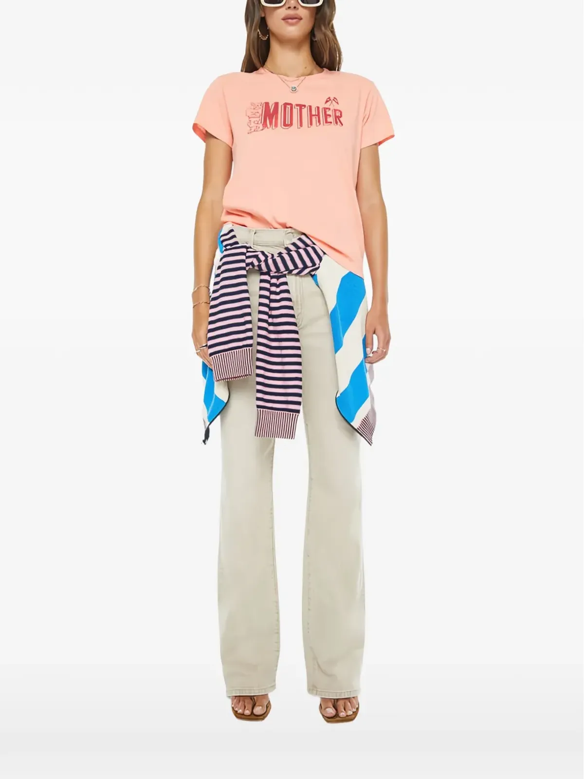 MOTHER ボクシーグッディー グラフィックTシャツ - 画像1