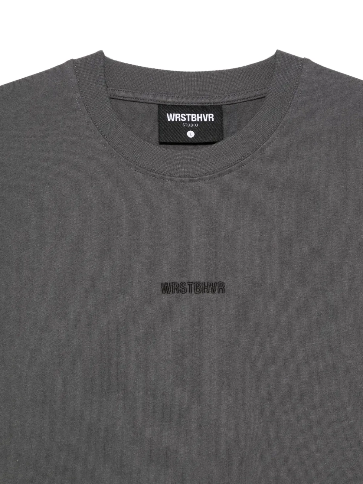 WRSTBHVR ピンストライプTシャツ - 画像3