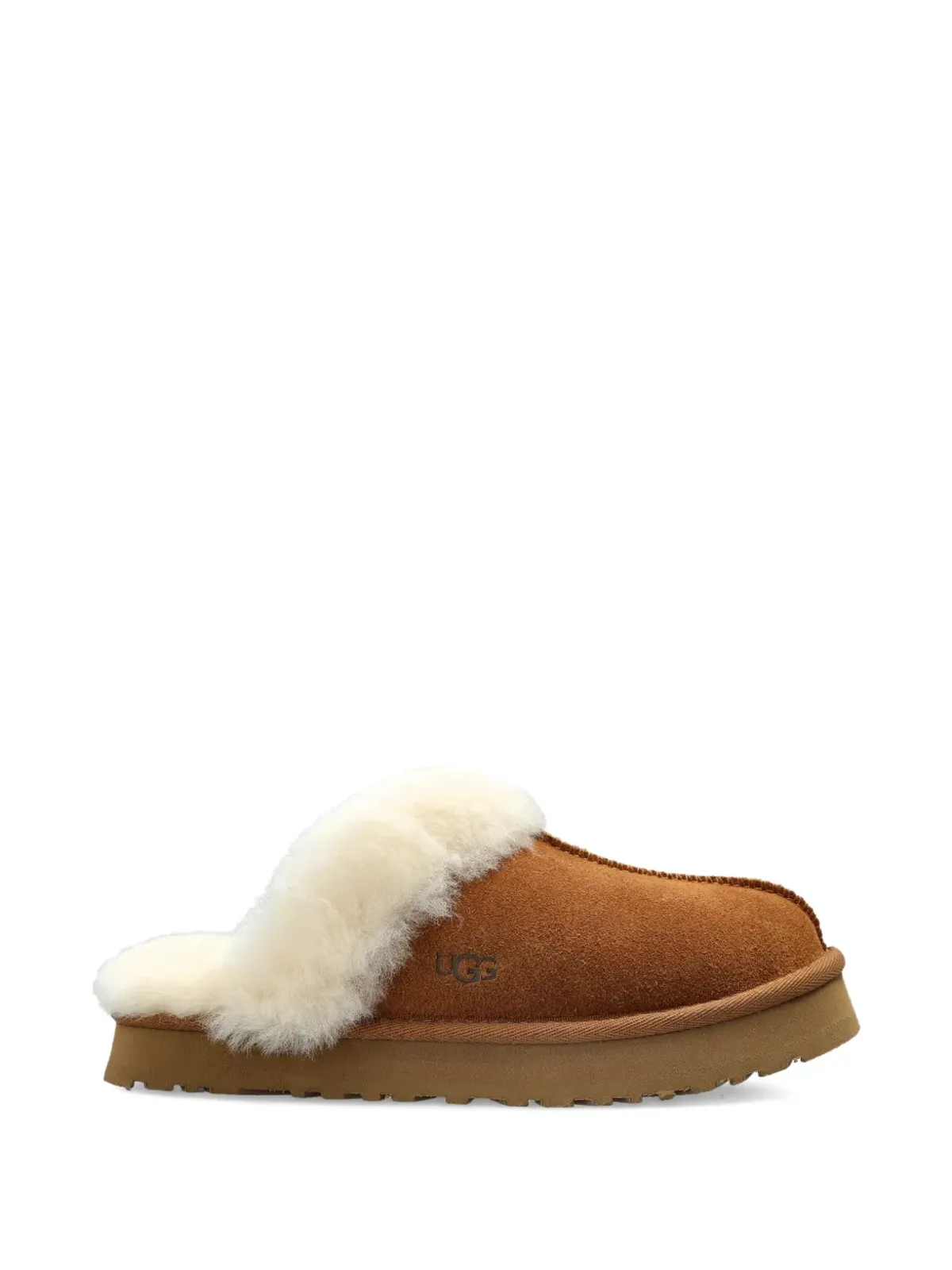 UGG Kids ディスケットスエードスリッパ - 画像2