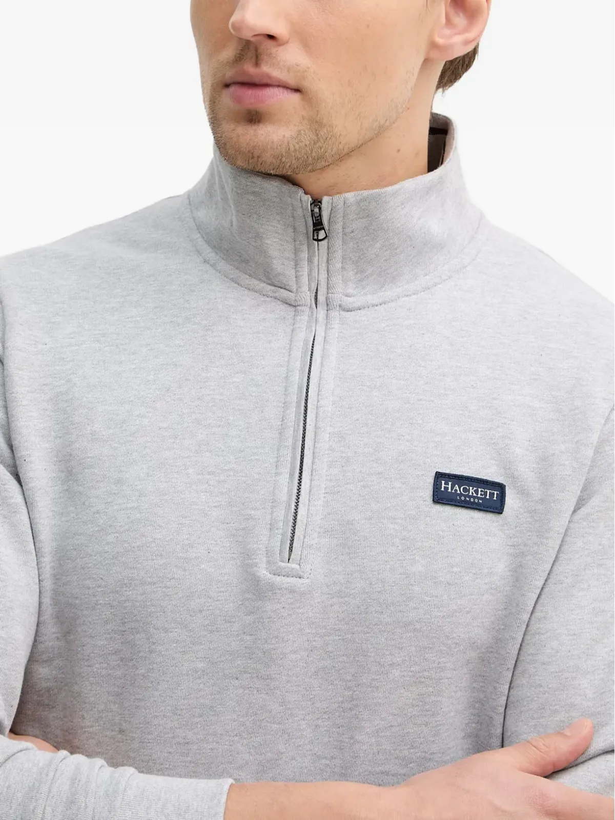 Hackett ハーフジップ スウェットシャツ - 画像4