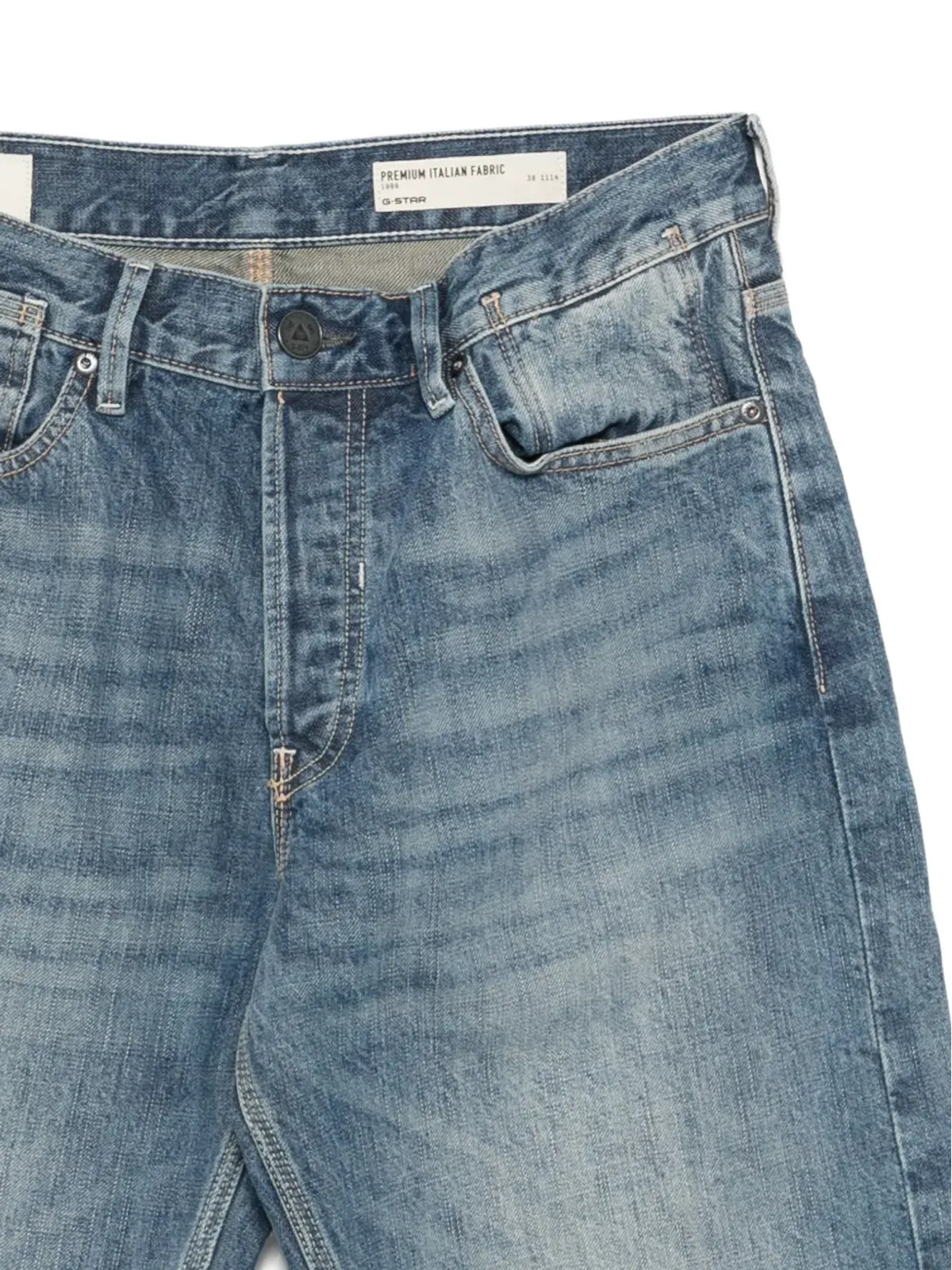G-Star RAW Deeggie リラックスフィット ストレートジーンズ - 画像3
