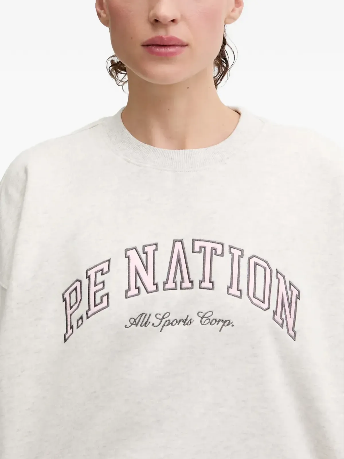 P.E Nation ロゴディテール スウェットシャツ - 画像4