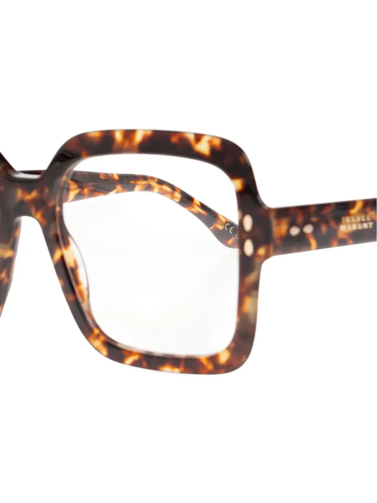Isabel Marant Eyewear べっ甲柄の眼鏡 - 画像2