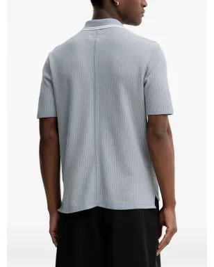 rag & bone リブ編みポロシャツ - サムネイル3