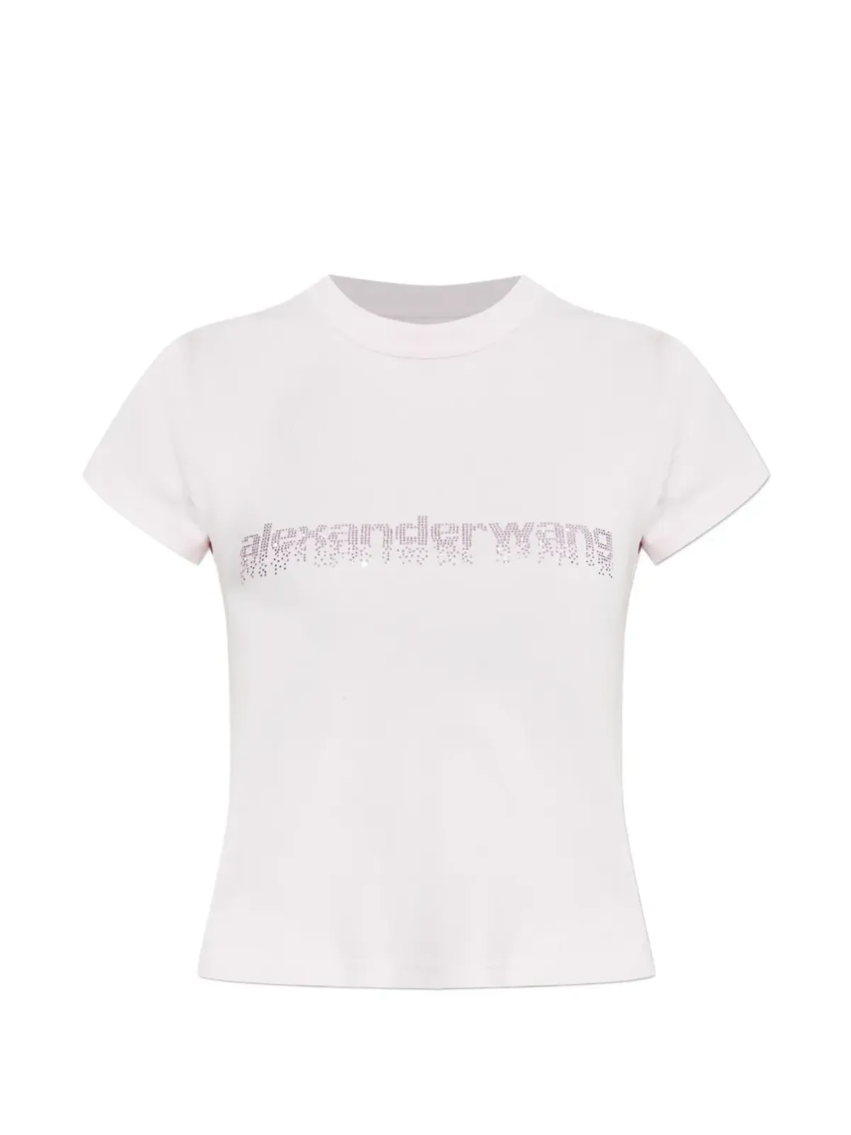 Alexander Wang ロゴディテール Tシャツ - Pink - 画像1