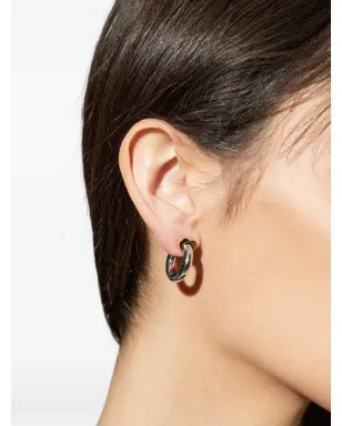 Kate Spade ツートーン フープピアス - シルバー - サムネイル2