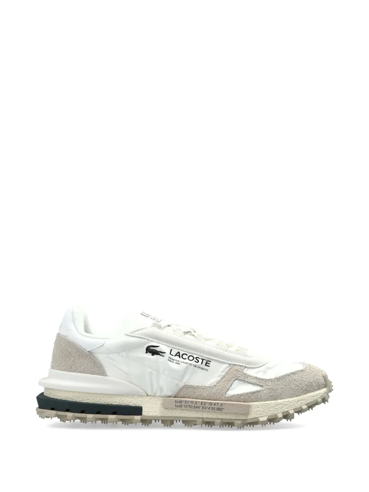 Lacoste エリート アクティブ パネルド レースアップ スニーカー - 画像1