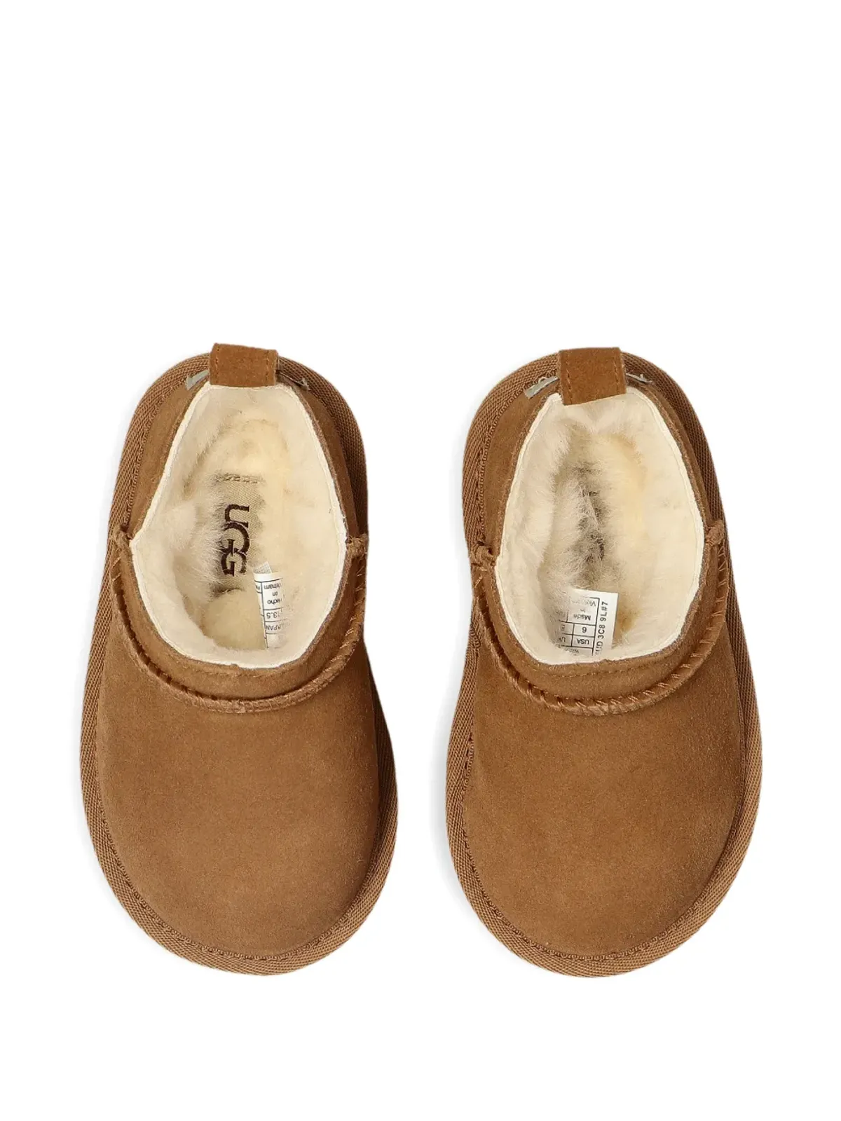 UGG Kids クラシックマイクロブーツ - 画像4