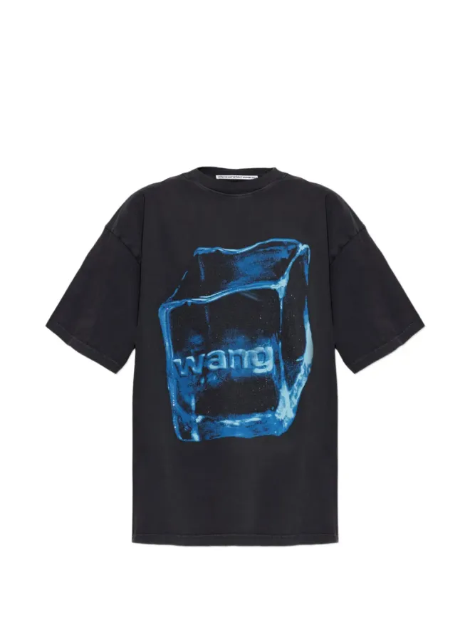 Alexander Wang Alexander Wang クリスタルグラフィック Tシャツの商品画像
