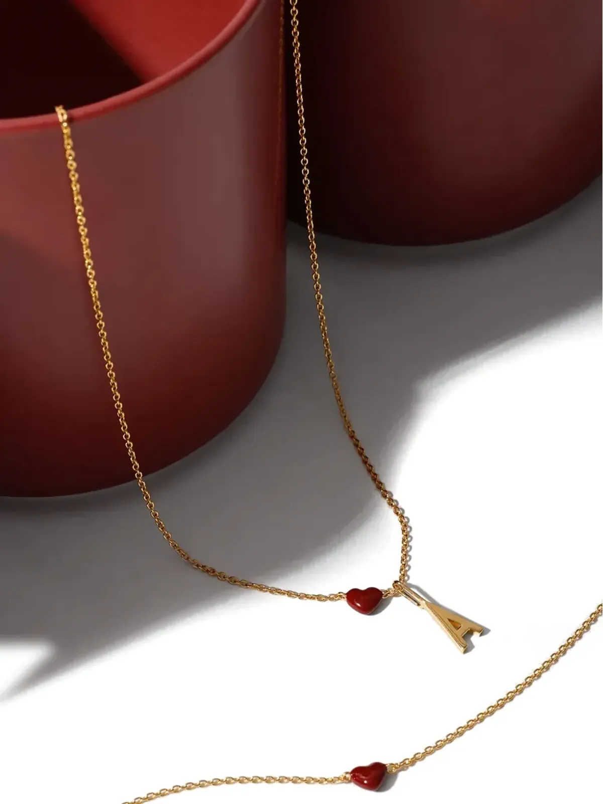 Design letters Little Big Love ネックレス - Gold - 画像3
