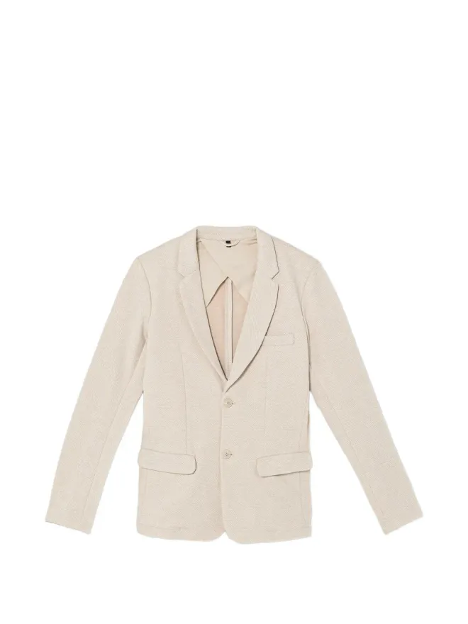 Emporio Armani Kids Emporio Armani Kids ボタン付きテクスチャーブレザーの商品画像