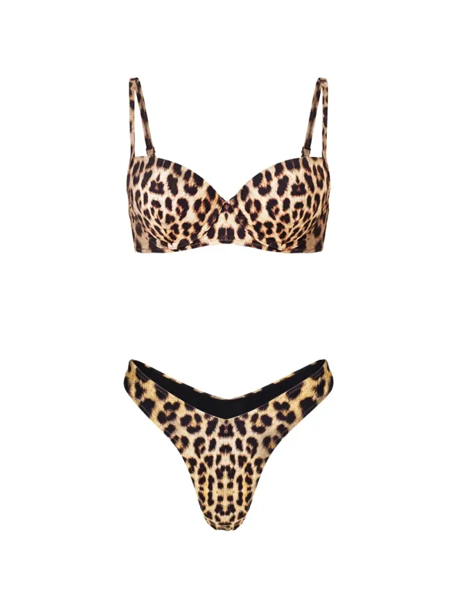 Noire Swimwear Noire Swimwear レオパードビキニの商品画像